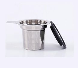 High Quality 304 Stainless Steel Tea Infuser Mesh Strainer with Large Capacity Perfect Size Tea Philtre mesh6658620