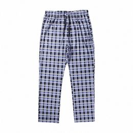 size M-2XL Casual Loose Pants Trousers Men's Loose Sleep Bottoms Plaid Flannel Lounge/Pajama Pants B3R0#