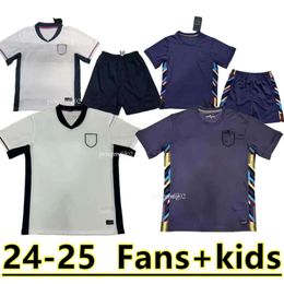 2024 Englands BELLINGHAM Soccer Jerseys 150 Years 23 24 25 National Team TOONE Football Shirt WHITE BRIGHT KANE STERLING RASHFORD SANCHO GREALISH Men Kids Kit 87 80