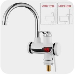 Kitchen Water Heater Cold Heating Faucet Instantaneous Water Heater Tap Instant Hot Water Faucet Heater EU Plus