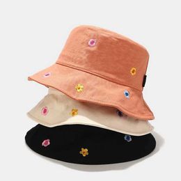 Wide Brim Hats Bucket Hats Wide Brim Hats Bucket Hats 2020 Four Seasons Cotton Embryo Bucket Hat Fisherman Hat Outdoor Mens and Womens Travel HatC24326