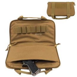 Bags 12" Tactical Pistols Carry Bag Outdoor Hunting Gun Handbag Portable Military Airsoft Shooting Military Handgun Carry Case