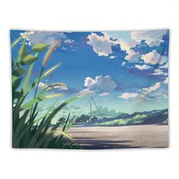 Tapestries Anime Country Road Tapestry Wallpapers Home Decor Bedroom Deco Wall Art