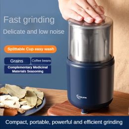 Tools Electric Grinding Machine Coffee Grinders Stainless Steel Household Small Grinder Dry Grindings Machine Of Grain Coarse Grainer