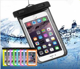 Dry Bag Waterproof case bag PVC Protective universal Phone Bag Pouch With Compass Bags For Diving Swimming For smart phone up to 55140151