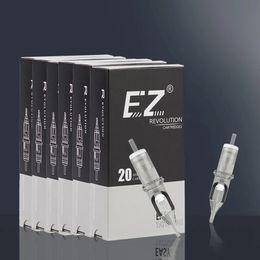 3510box EZ Revolution Cartridge Tattoo Needles 1RL 3RL Permanent Makeup Eyeliner for Rotary Cartridge Tattoo Machine Pen 240322