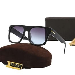2022 Brand Designer Sunglasses High Quality Metal Tom Sunglass Men Glasses Women Sun Glasses UV400 Lens Unisex with Box