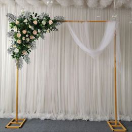 Decoration Square Lawn Wedding Arch Backdrop Flower Wall Stand Decoration Birthday Anniversary Party DIY Props Balloon Stand Baby Shower