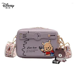 Bag Cartoon Package 2024 Large Capacity Waterproof Women Casual Fashion Print Vi Nie Bear Shoulder Wild Messenger