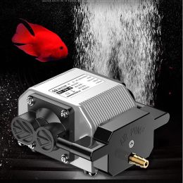 Accessories 8/16/25W Electromagnetic Air Pump For Aquarium Powerful Fish Pond Oxygen Compressor Aquarium Air Pump Aerator