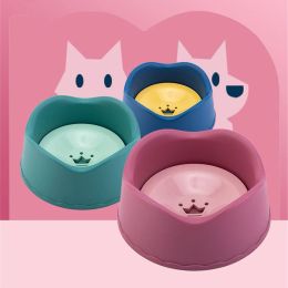 Feeding Cat Dog Drink Dispenser AntiOverflow Pet NonWetting Mouth Floating Water Bowl Pet Puppy Drinking Feeder Plastic Water Fountain