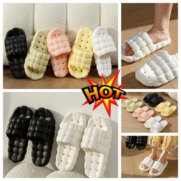 Slippers Home Shoes GAI Slides Bedroom Showers Rooms Warm Plushs Livings Room Soft Wear Cottons Slippers Ventilate Woman Men pink whites