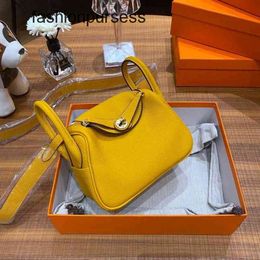 Bags Classic Wild Handbags Lindyss Top Layer Cow Leather Doctor Litchi Pattern One Shoulder Handbag Cross Mini 19 1O1A