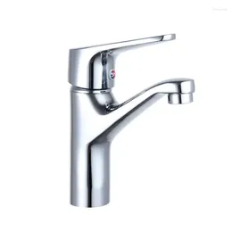 Bathroom Sink Faucets Premium Quality Brass Deck Mount Wash Basin Faucet Single Handle And Cold Water Hole Mixer Tap