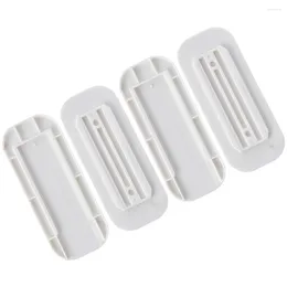 Hooks 2 Sets Socket Fixer Sticky Power Strip Holder Storage Fixator Wall Mounted Buckle