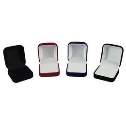 Jewellery Display Box Red Black Blue Blocked Ring Jewellery Organiser Box Ring Package Storage Gift Box 5*5.8*3.5CM GB1503 11 LL