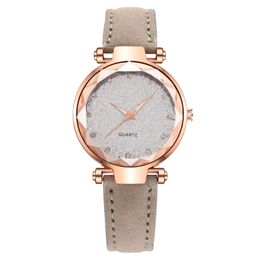 Diamond Inlaid Glitter Fashionable Watch, Women's Belt, Quartz Watch