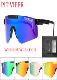 Flat Top Sun Glasses Blue Frame Mirrored Lens Windproof Sport Polarized Sunglasses For Men/Woman De Sol3254862