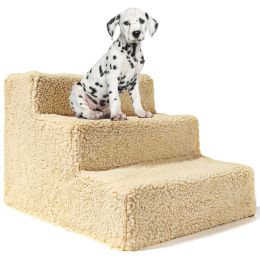 Pens Washable Ladder for Small Dog Cat Dog House Pet Ramp Antislip Removable 3 Steps Stairs Ladder Pet Supplies