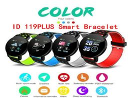 119 PlUS Smart watch wristband Single touch screen fitness tracker with Heart rate tracking waterproof sport smartwatch5649797
