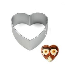 whole christmas kitchen loving heart shaped aluminium tools alloy pastry biscuit cookie cutter baking mould nf081291j