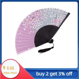 Decorative Figurines Comfy Fashion Hand Fan Cherry Blossom Fans Handmade For Garden Parties Summer Occasions Japanese Style