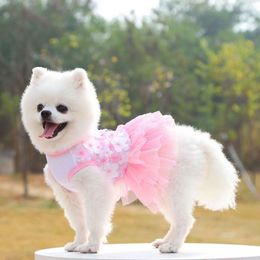 Cute Dog Dresses Small Medium Dogs Perfect Spring and Summer - Adorable Pet Clothes for Your Fashionable Pup.