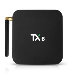 TX6 TV Box android 9 Allwinner H6 4GB DDR3 32GB64GB EMMC 24GHz 5GHz WiFi BT41 Support 4K H265 Bluetooth 40 WIFI 1Pc4243319
