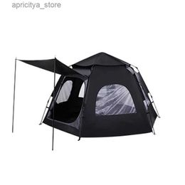 Tents and Shelters Four Seasons Ultra Light 6-Person Tent Camping House with One Touch Automatic Tent Waterproof Camping Tent Outdoor Portability24327