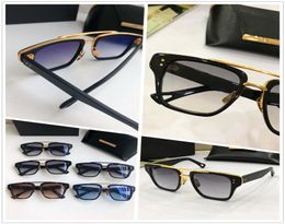 Trendy Design Men Sunglasses Spring temple Metal Shades Summer Style Women Luxury Designer Sunglass Square Glasses 20596485050