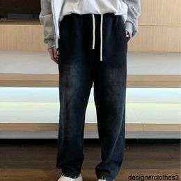 Designer Versione alta BL Home 2024 pantaloni lunghi rivetti tessuti personalizzati tessuto 480g OS pantaloni sanitari unisex vestibilità ampia F8ZP