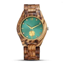 Wristwatches Three-hand Wooden Watch Neutral High-value Quartz Wood With Meter Splitter