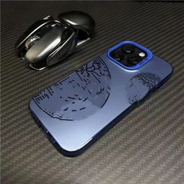 Classic designer leather phone case iphone 15 Pro Max 14 13 12 mini 11 XS XR X 8 7 Plus 15Plus Cartoon design back cover Chinese phone case