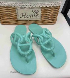 Designer Slippers New solid Colour herringbone slippers summer fashion casual flat bottomed out SANDALS BEACH 74PJ