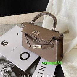 Ky Tote Bags Trusted Luxury Leather Handbag Seoulchic Premium Handbag 2024 New Textured Palm Pattern One Shoulder Crossbody Bag have logo HBBU