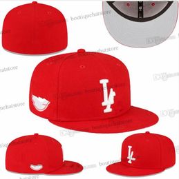 40 Colours Mens Baseball Fitted Hats Brown SD Sport Full Closed Designer Caps Black Colour New York baseball cap Chapeau Stitched A Lettter Love Hustle Red circle 1980