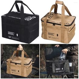 Storage Bags 20 L Picnic Bag Cookware With Handle Outdoor Camping Organizers Large Capacity For Family Activities