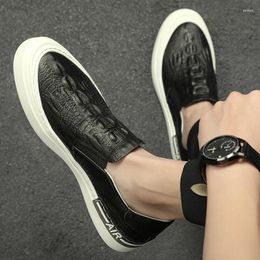 Casual Shoes Ancient God Animal Printing Niche Male Fashion 2024 Slip-on Lazy Lof Cover Feet Men's