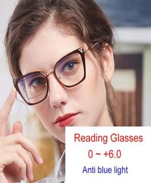 Transparent Square Eyeglasses Women Anti Glare Blue Light Reading Glasses Luxury Designer Red Optical Spectacles Frame Sunglasses7289336