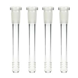 14mm Female to 18mm Male Glass Bong Downstem Insert Smoking Pipe with 2in 3in 4in 5in Glass Diffused Water Bongs Tube