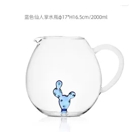 Wine Glasses Clear Nordic Cute Glass Coffee Travel Mug Korea Creative S Juice Cocktail Copos De Vidro Drinking Glassware EH50GL