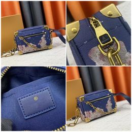 MINI SOFT TRUNK Chain Bag Designer New Flame Series Men's Box Bag Embroidered Pattern Handbag Shoulder Bag Highs Quality Steamers Shoulder Bag Luxury Cross body Bag