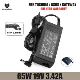 Adapter 19V 3.42A 65W 5.5x2.5mm Laptop AC Adapter Charger for Asus ACER Toshiba LITEON delta gateway Fujitsu IBM notebook power supply