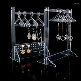 Decorative Plates Acrylic Jewellery Display Stand Organiser Earrings Pendants Bracelets Holder Storage Rack Shelf