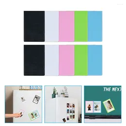 Frames 10 Pcs Fridge Magnet Magnetic Picture Frame For Decor Po Pocket Refrigerator Magnets Pvc Office