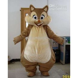 Mascot Costumes Halloween Christmas Chipmunks Mascotte Cartoon Plush Fancy Dress Mascot Costume