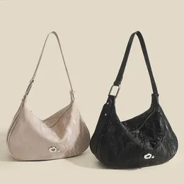 Duffel Bags Withered Bag Women Pu Leather Fashionable Women's Commuting Leisure Underarm Girls