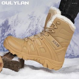 Fitness Shoes Winter Military Boots Mens Outdoor Warm Hiking Men Army Special Desert Tactical Combat Ankle