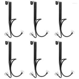 Hooks Over The Door Hook Twin Organizer Rack Hangers Cubicle For Hanging Bag Backpack Hat Coat Clothing Towel