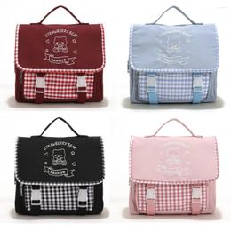 School Bags Fashion Japanese Bear Jk Bag Kawaii Shoulder Backpack Korean Students Jcartoon Cute Girl Travel Crossbody Messenger